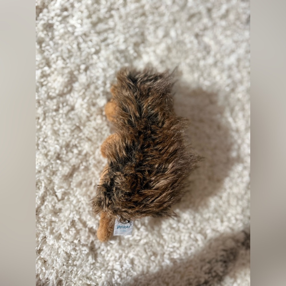 Retired Jellycat Hedgehog Bashful Spike Plush Stuffed Animal Toy Medium 12" EUC - Picture 5 of 12